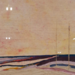 Zijde collage, Maya Wildevuur, Compositie, 1987